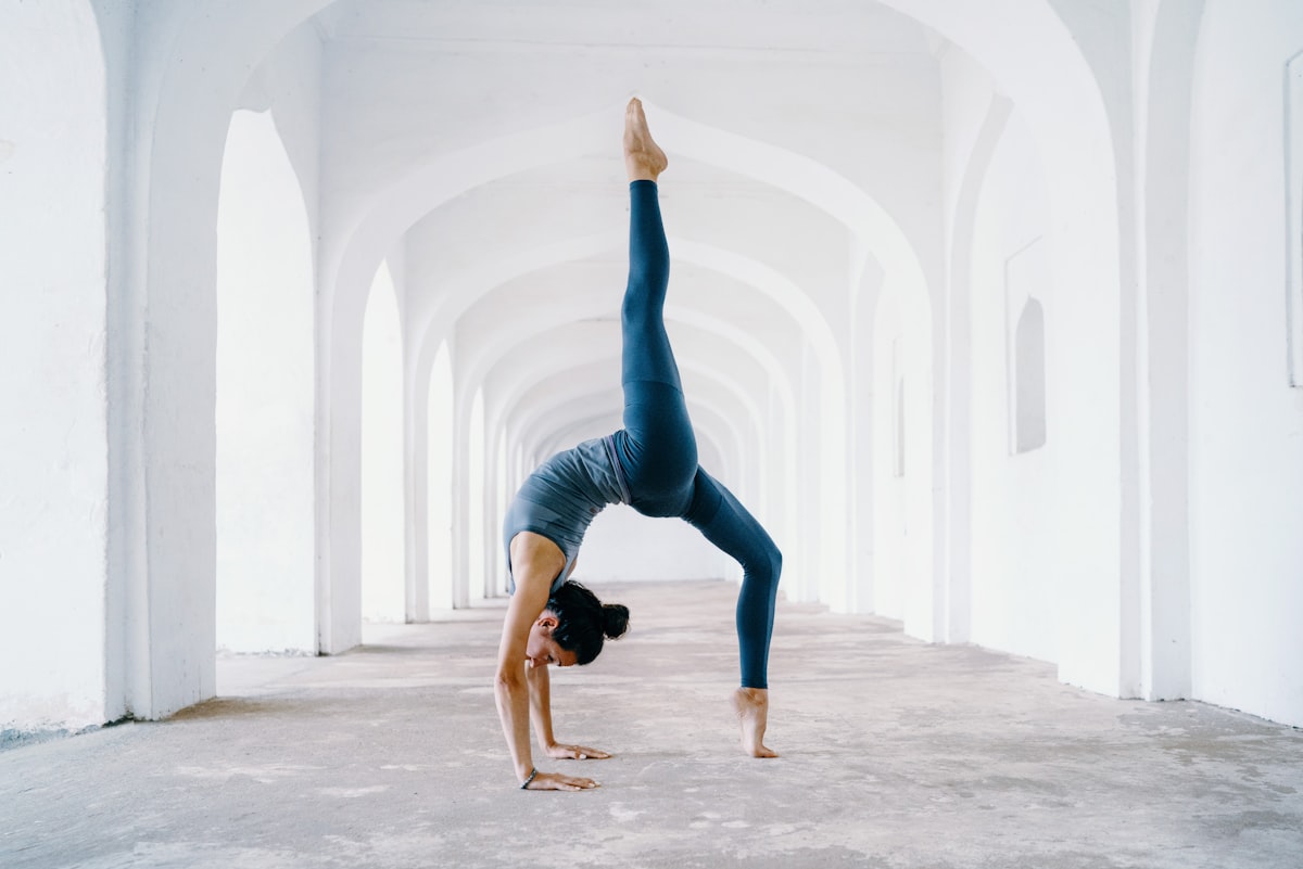 Yin Yoga Dehnung auf der Matte